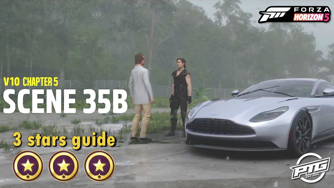 FH5 V10 Story: Scene 35B (3 stars guide)