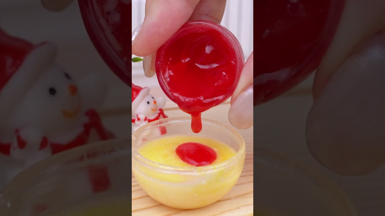 How to make Miniature Rainbow Chocolate Cake #shortsvideo