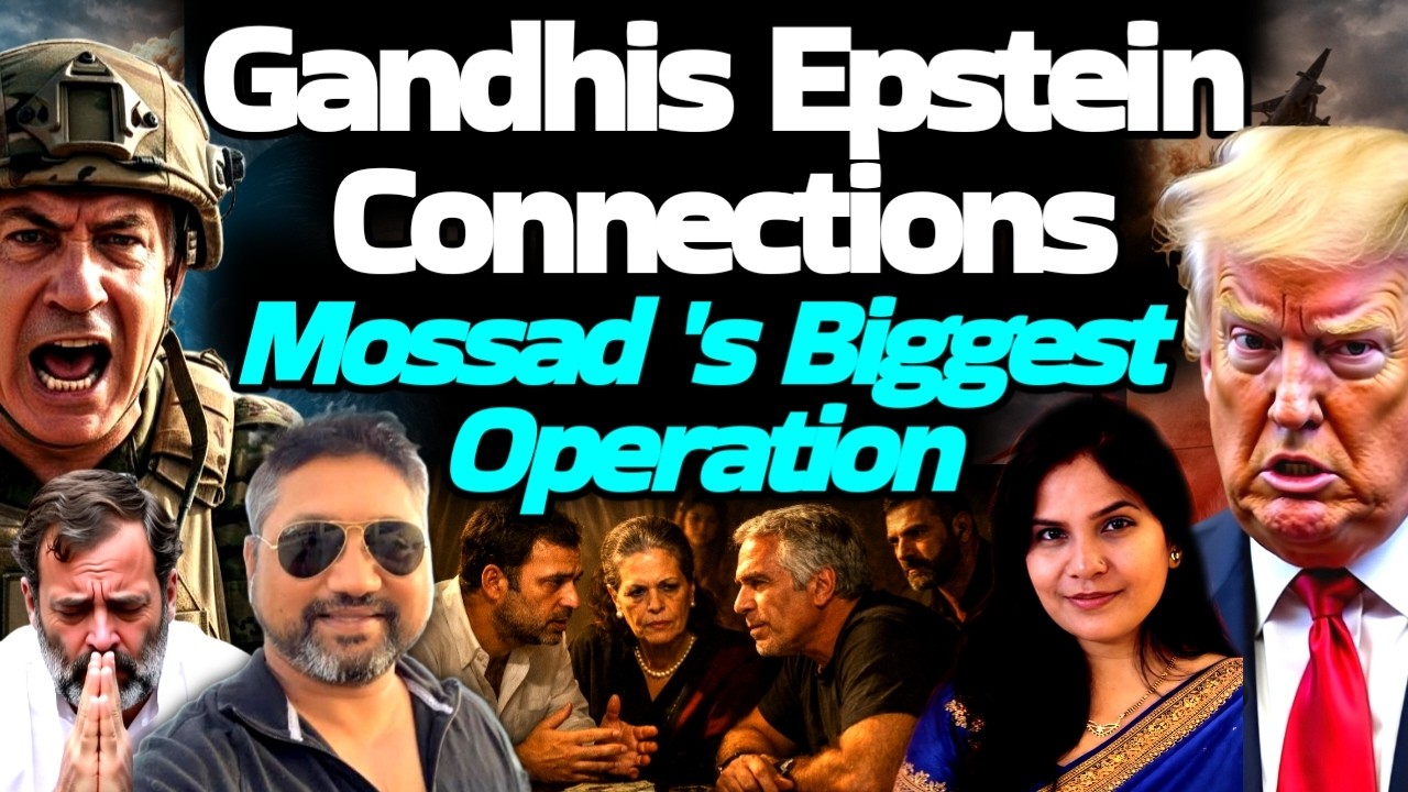 Gandhis's Letter To Epstein!  Mossad 's biggest operation!