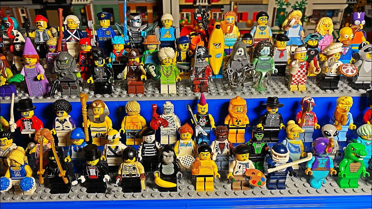 МОЯ КОЛЛЕКЦИЯ МИНИФИГУРОК ЛЕГО / Лего / Lego