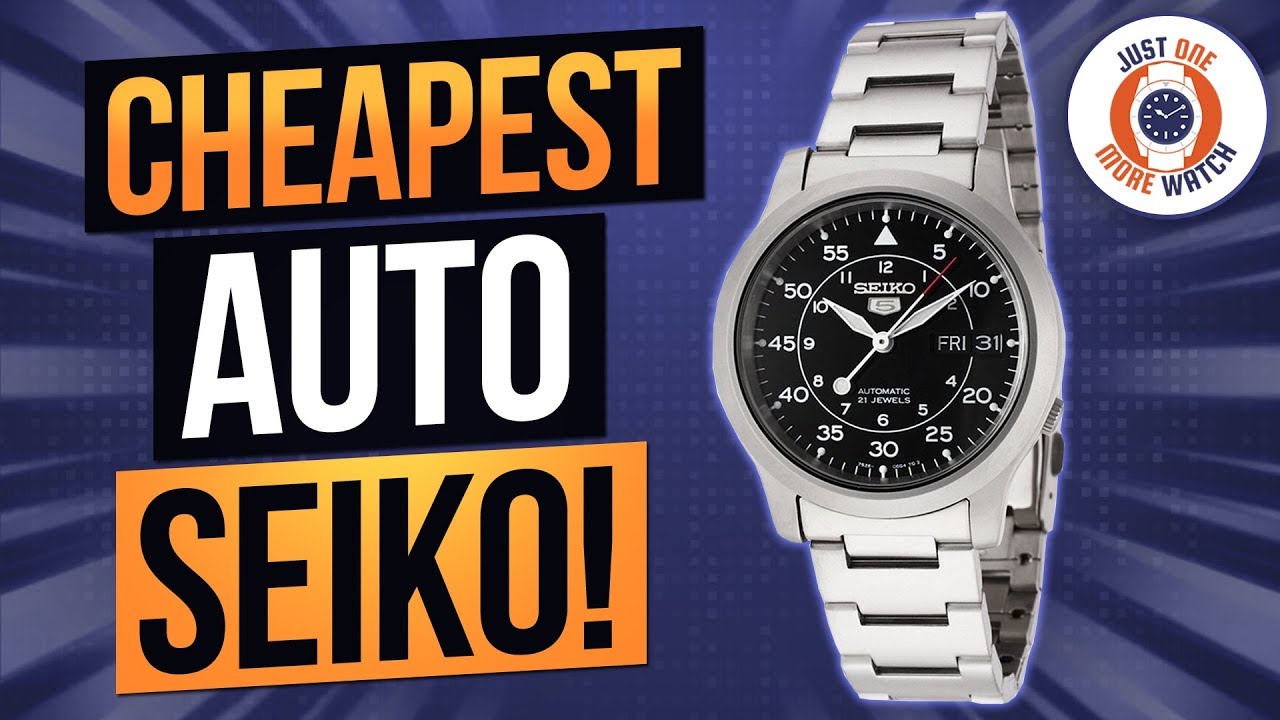 CHEAPEST SEIKO AUTO!  Enough Said. SNK800.