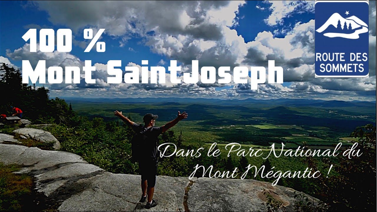 ROUTE DES SOMMETS *100% Mont Saint Joseph* dans le Parc National du MONT M&Eacute;GANTIC.