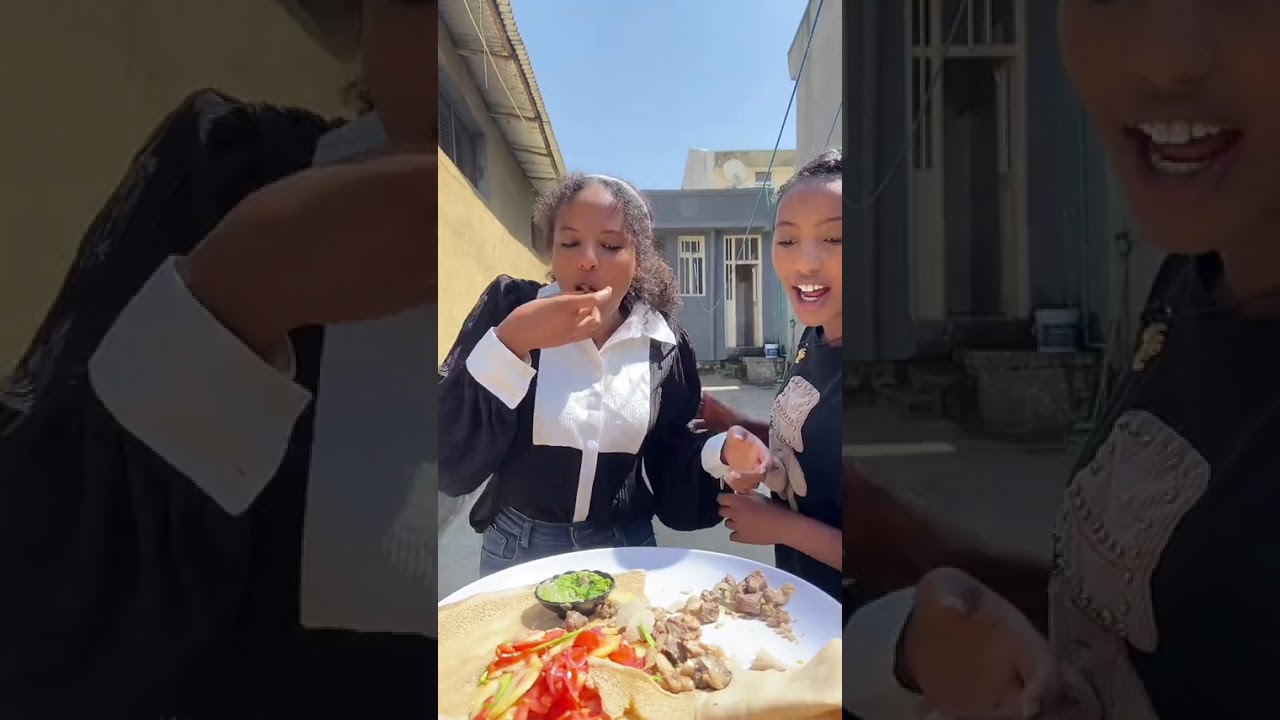 Ethiopian Food CHALLENGES  LIKE AND you tube SUBSCRIBE PRTE 48