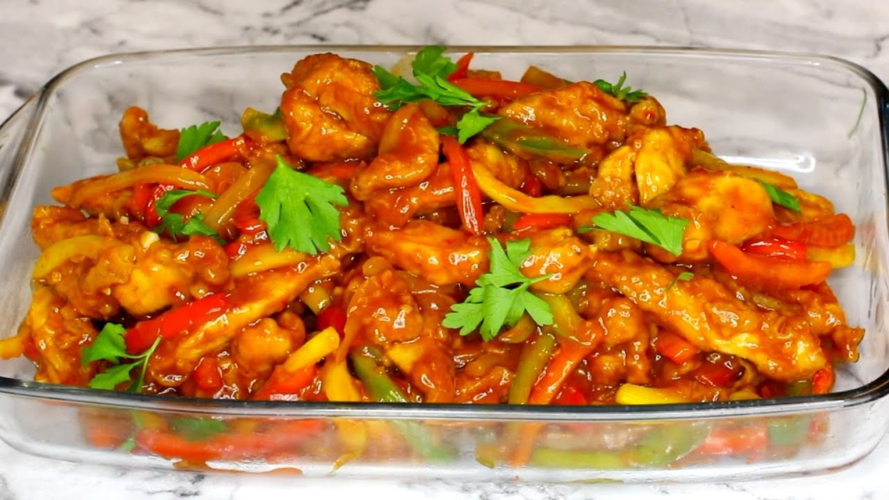 A simple and tasty recipe for chilli  chicken you are yet to try out😍😊👌