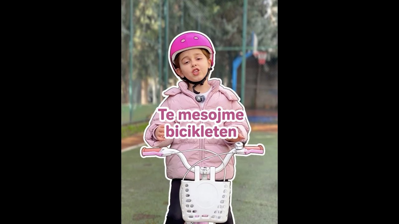 Te mesojme bicikleten