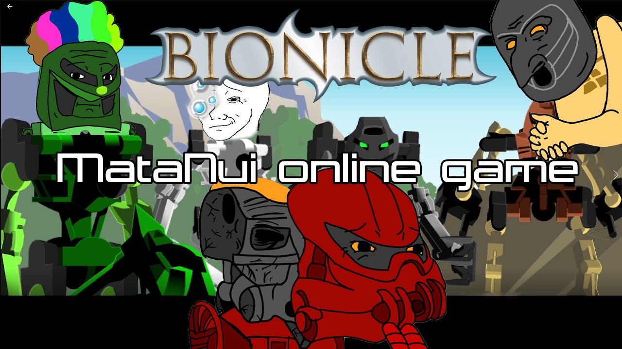 Первая игра по биониклам - MataNui Online Game