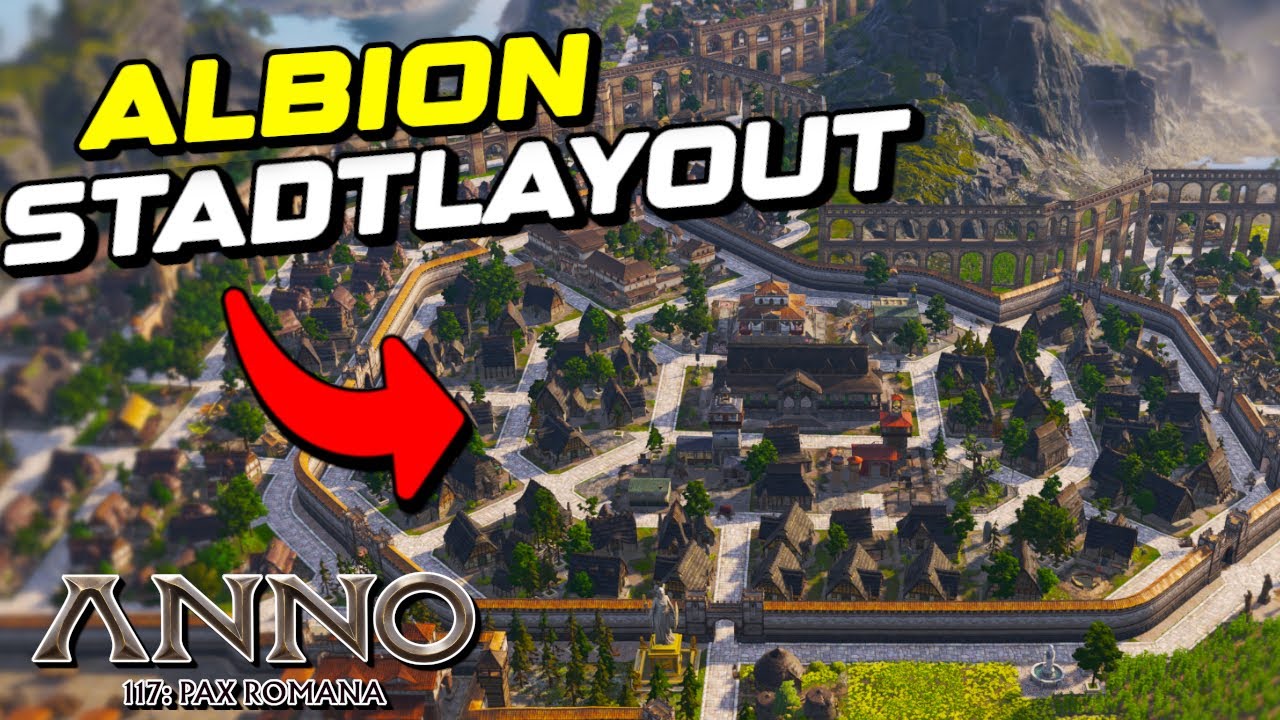 Albion Schönbau Stadtlayout – wunderschön & praktisch  Anno 117
