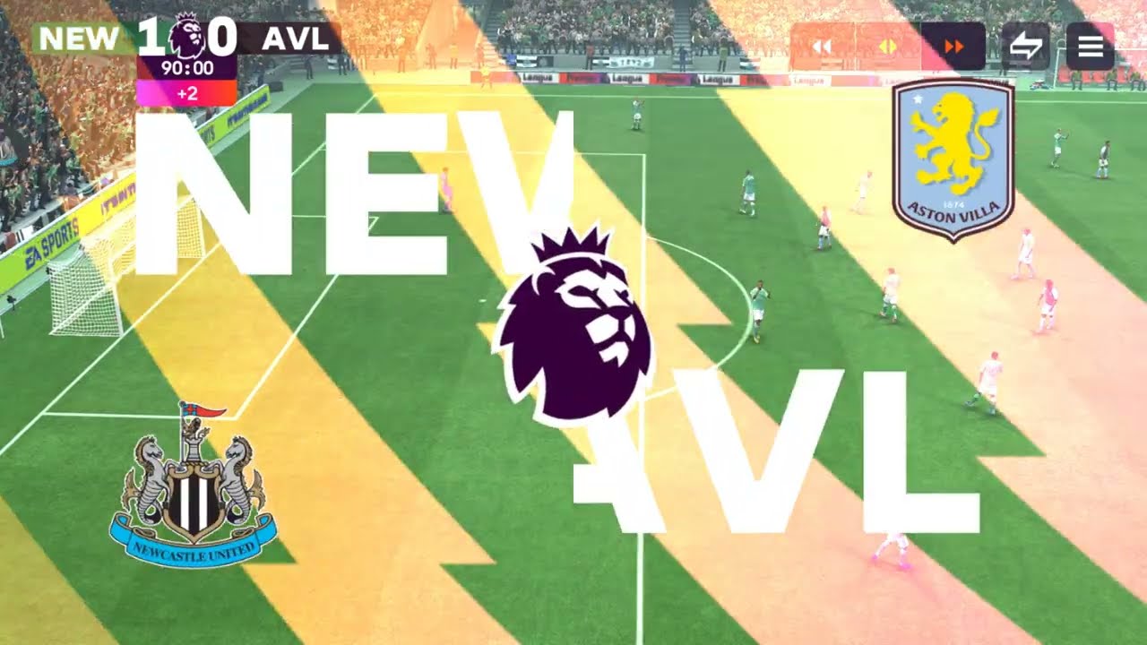 Футбольный центр: Ньюкасл Юнайтед против Астон Виллы