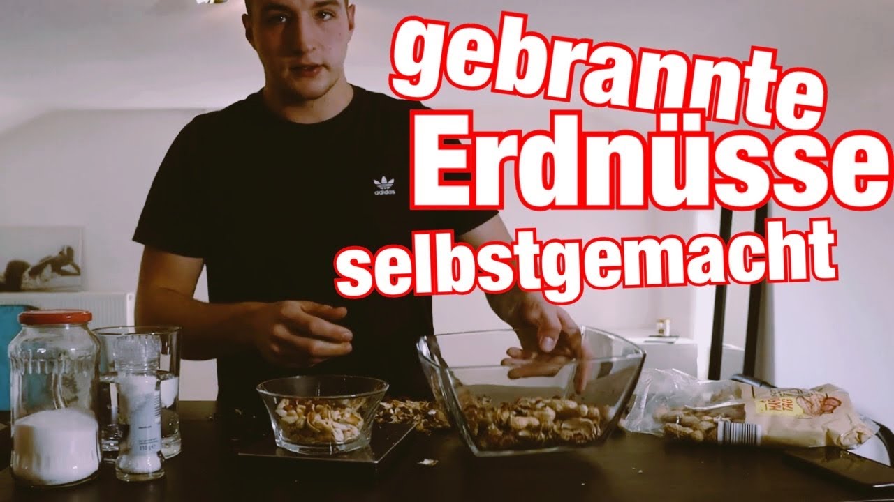 gebrannte Erdnüsse selbermachen #lecker