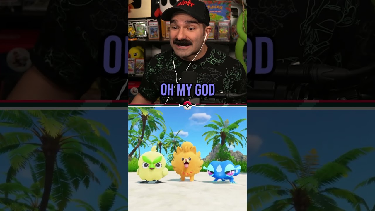 New starter Pokemon Revealed! Pokemon Winds & Waves Reaction!