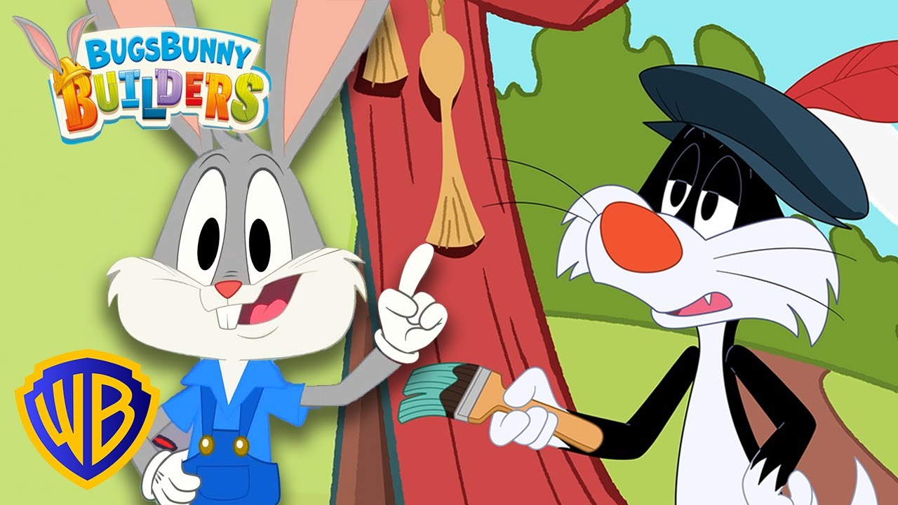 Tworzenie sztuki! 🎨🖌️ | Bugs Bunny Builders 🇵🇱 | @WBKidsInternational​