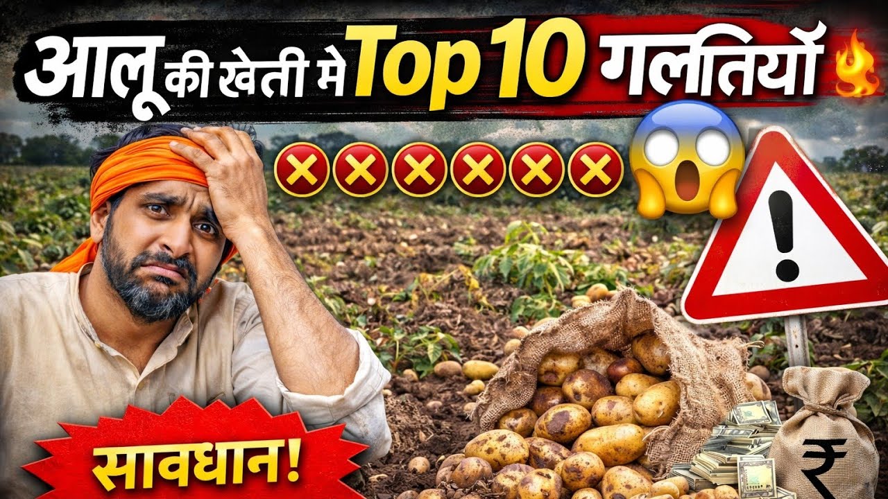 आलू की खेती में Top 10 गलतियाँ 😱 | Potato Farming Mistakes | किसान जरूर देखें