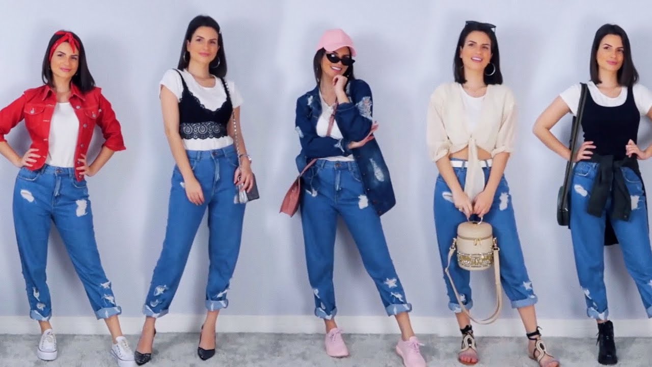 36 MANEIRAS DE USAR JEANS E CAMISETA BRANCA!