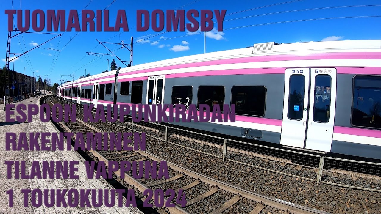 Espoon kaupunkiradan asemat: Tuomarila