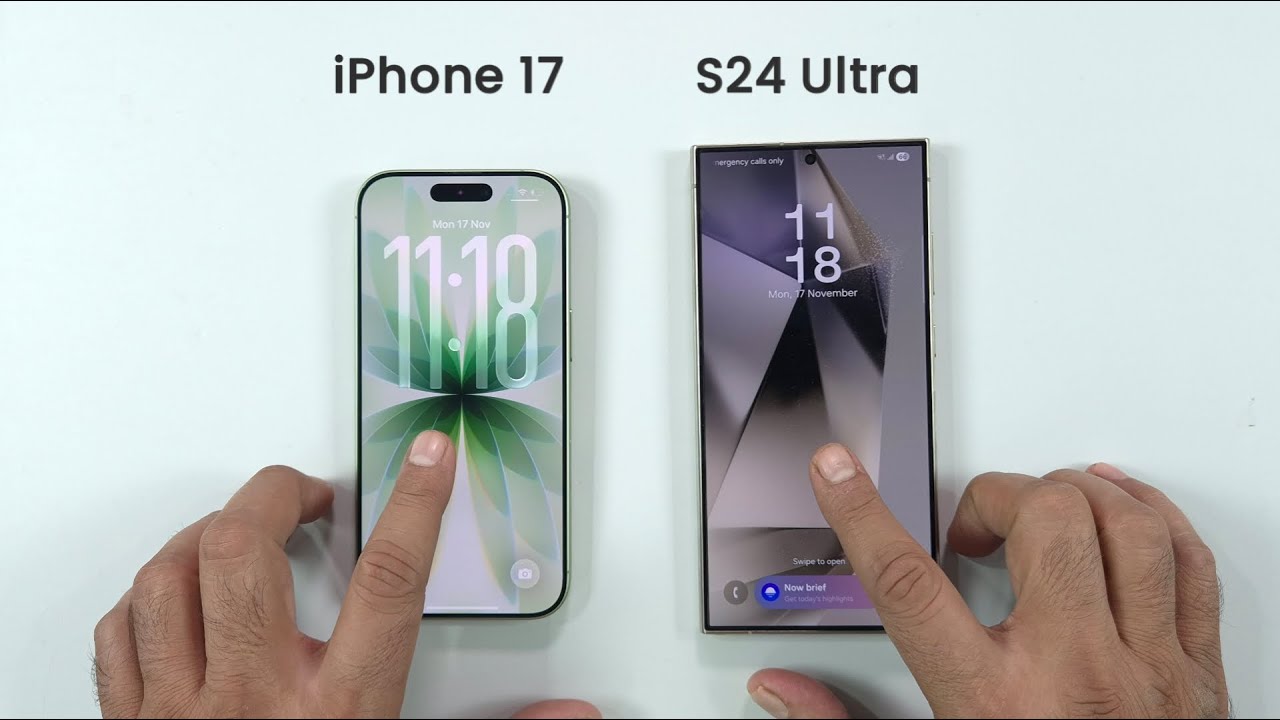 iPhone 17 vs Galaxy S24 Ultra - Speed Test