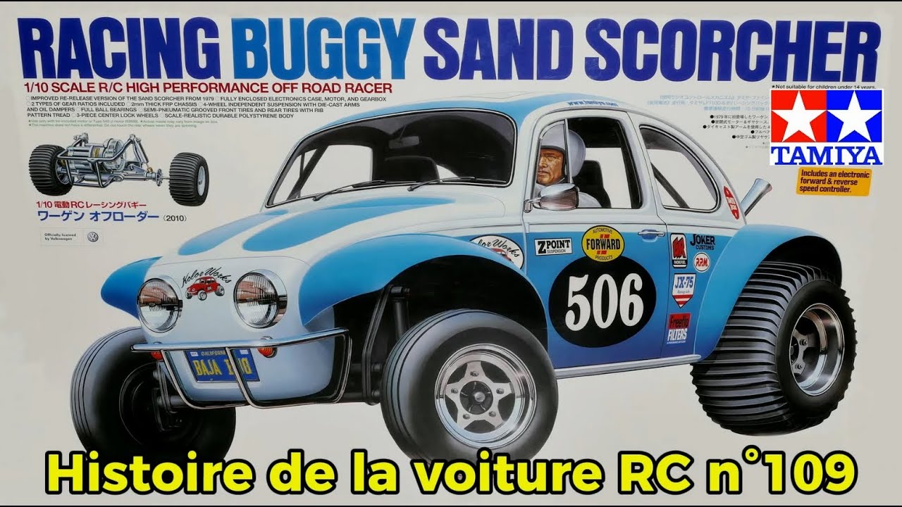 J'adore cette caisse !  Tamiya Sand Scorcher &eacute;dition 2010 en kit - Histoire de la voiture RC n&deg;109