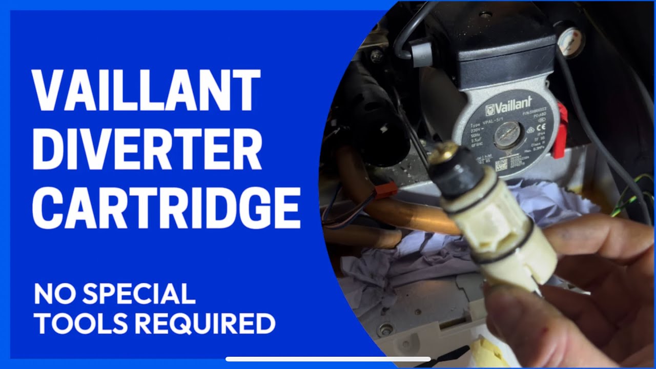 Vaillant diverter cardtridge replacement