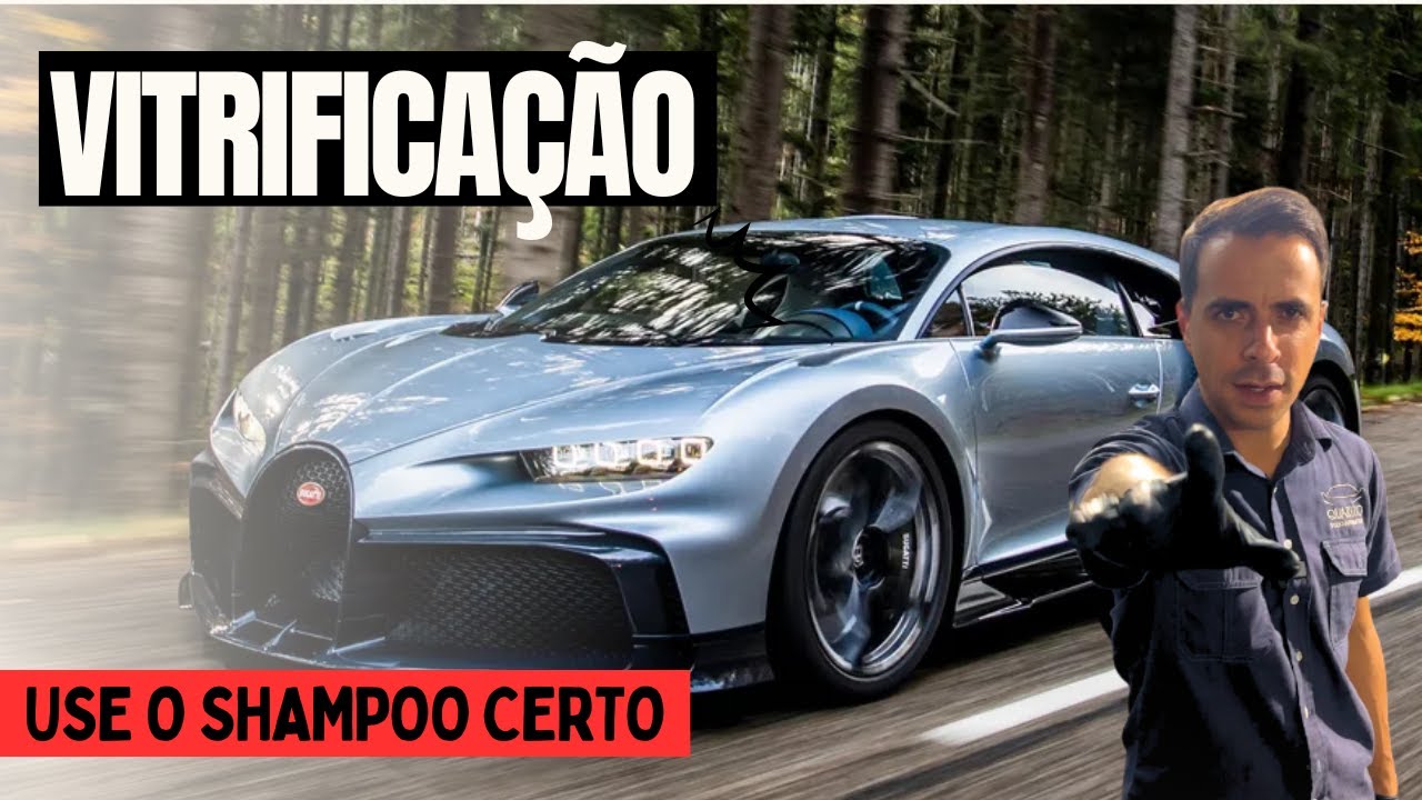 ENCONTREI O MELHOR SHAMPOO PARA CARRO VITRIFICADO