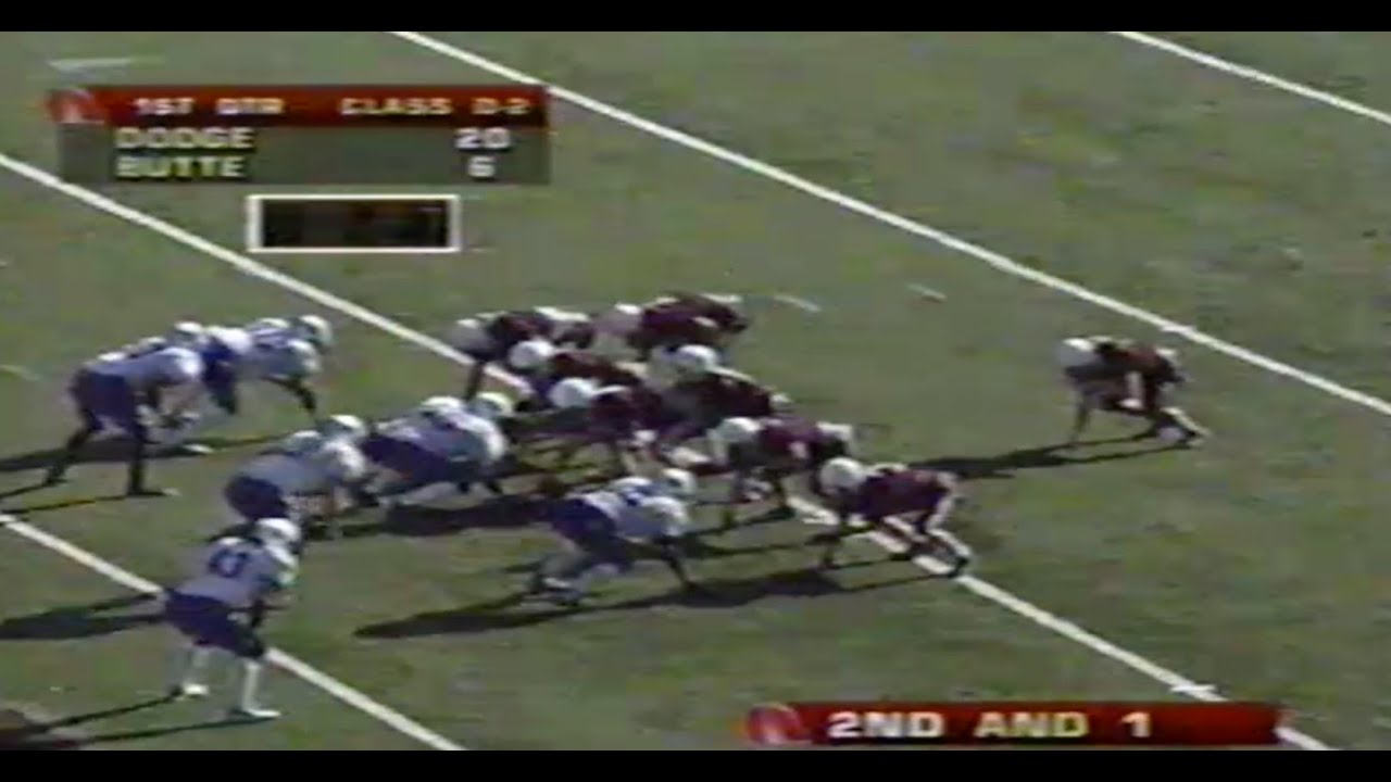 1999 NSAA Class D2 State Football Championship: Dodge vs Butte