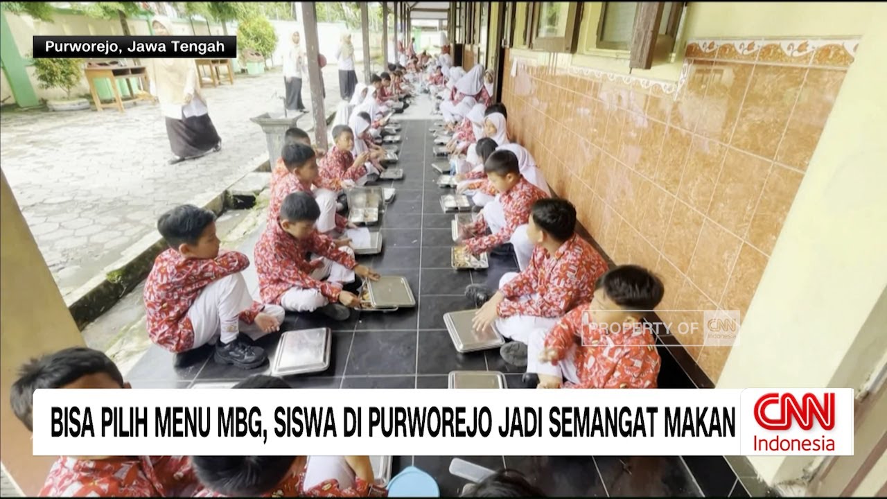 Bisa Pilih Menu MBG, Siswa di Purworejo Jadi Semangat Makan