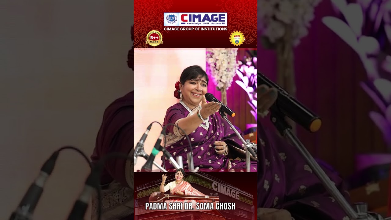 Aye Mohabbat Tere Anjaam Pe | Padma Shri Soma Ghosh Live @ CIMAGE College | NAVTEJ 2025