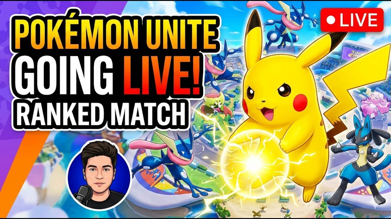 🔴 Mega Charizard 🔥 + Greninja 💧 Ranked Domination | Pokémon Unite Live