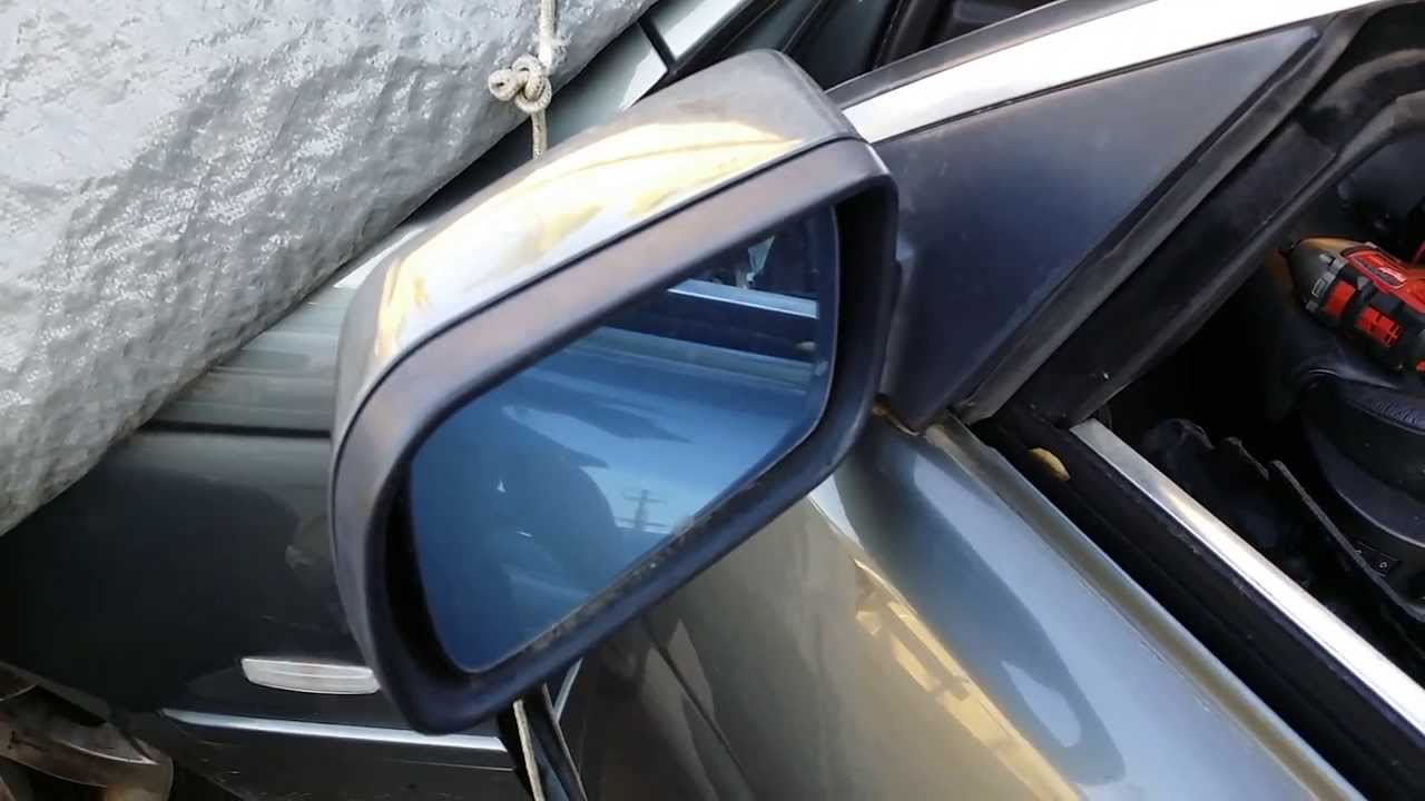 Снятие бокового зеркала BMW 540i 525i 530i