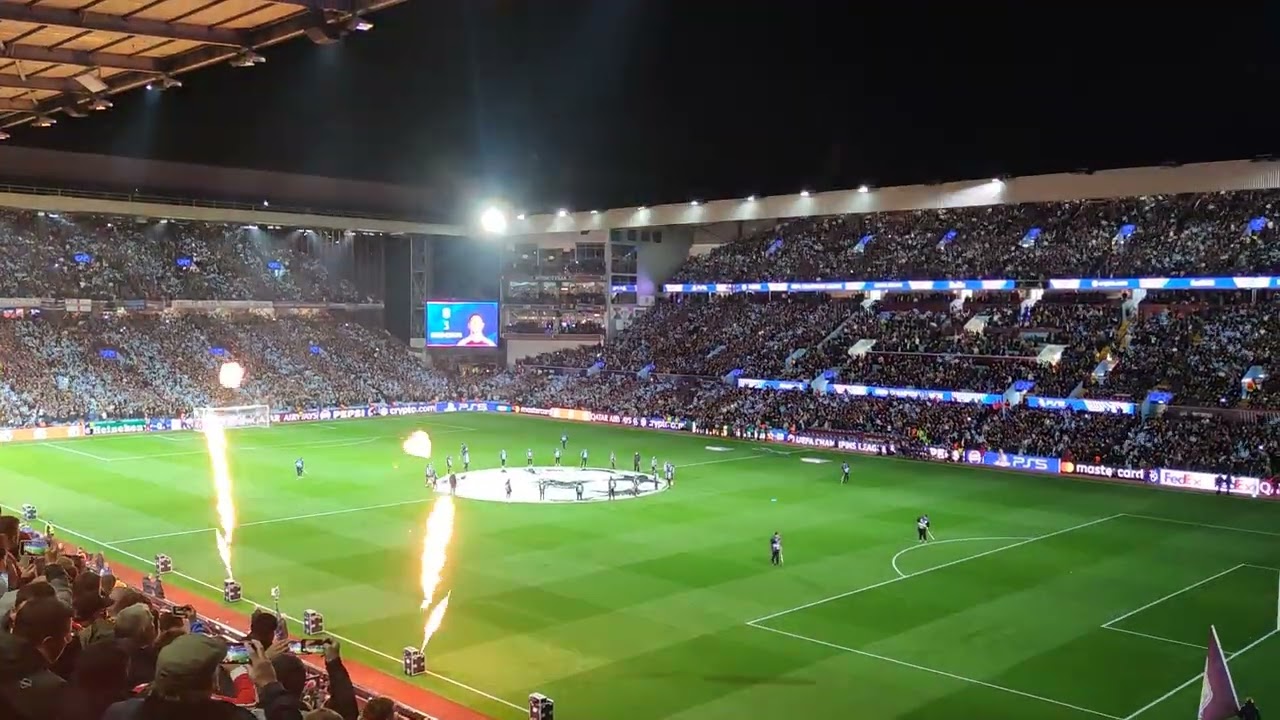 The Loudest Hi Ho Aston Villa ever? Aston Villa vs Bayern Munich