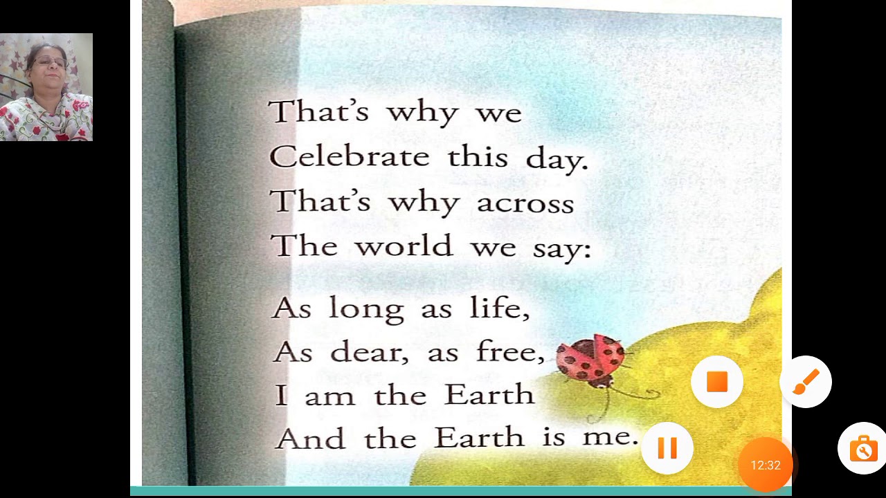 Class_4_English_Poem_no_11_Earth_Day_Part_1