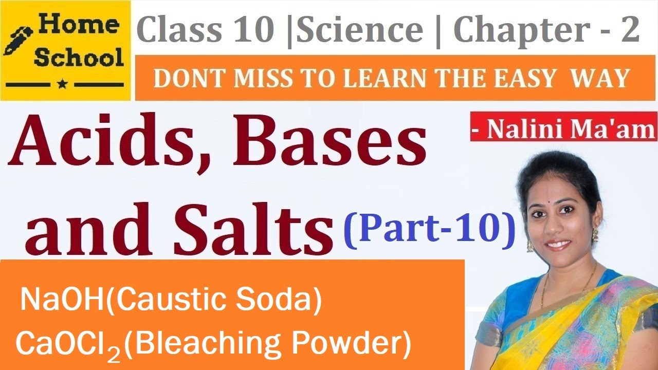 Acids Bases and Salts | Part - 10 | Class 10 | Science