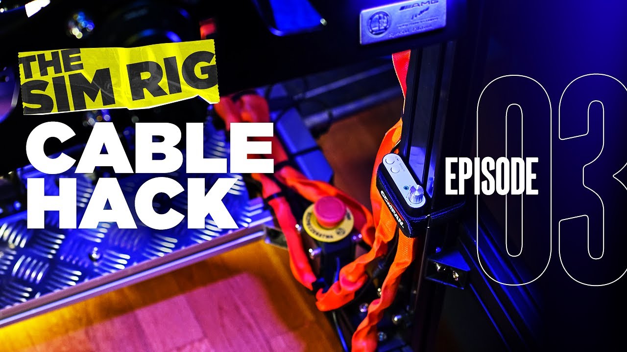 Ultimate Sim Rig Cable Management Hack | Clean & Easy DIY Mod