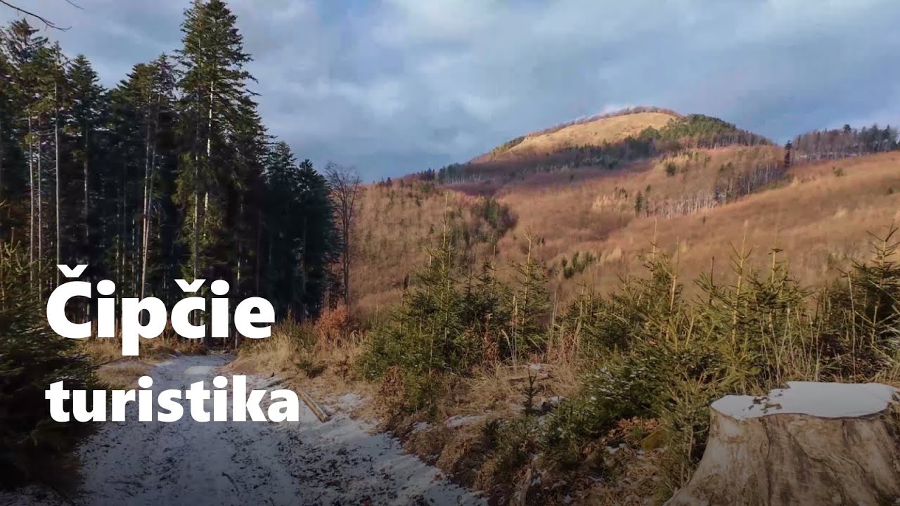 Zimná turistina na vrch Čipčie