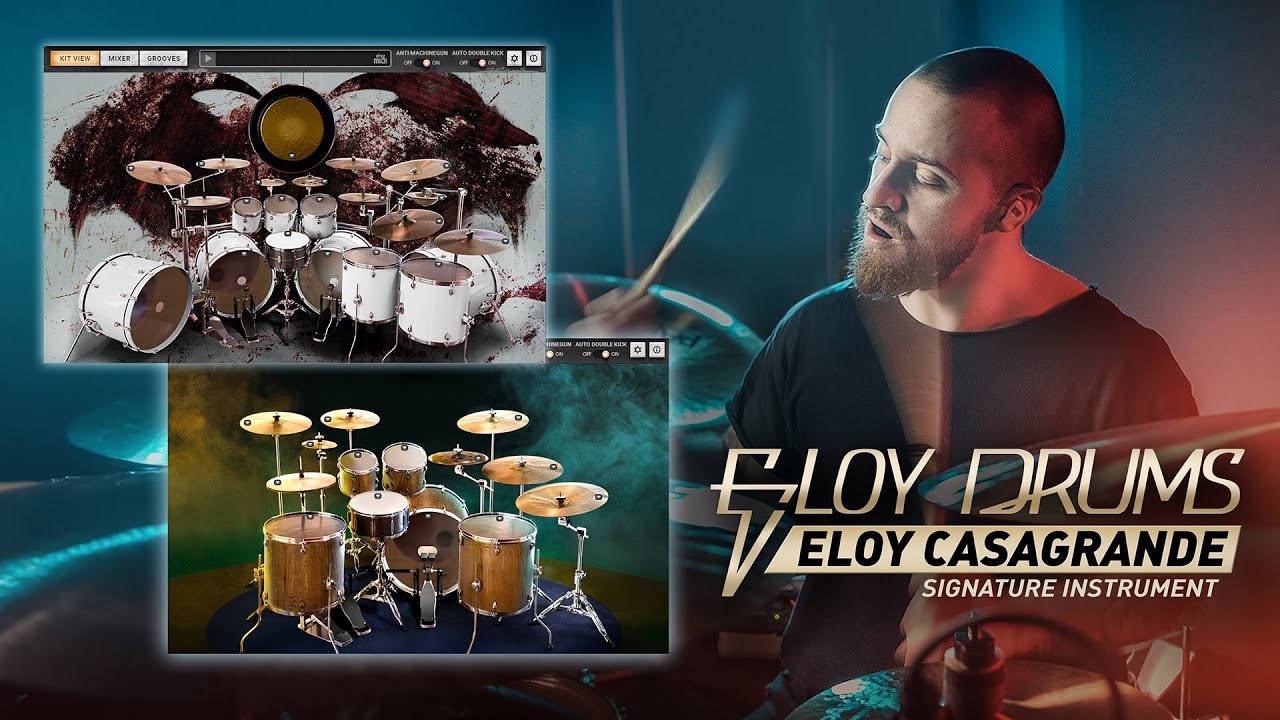 Introducing: Eloy Drums. Eloy Casagrande's signature drum library
