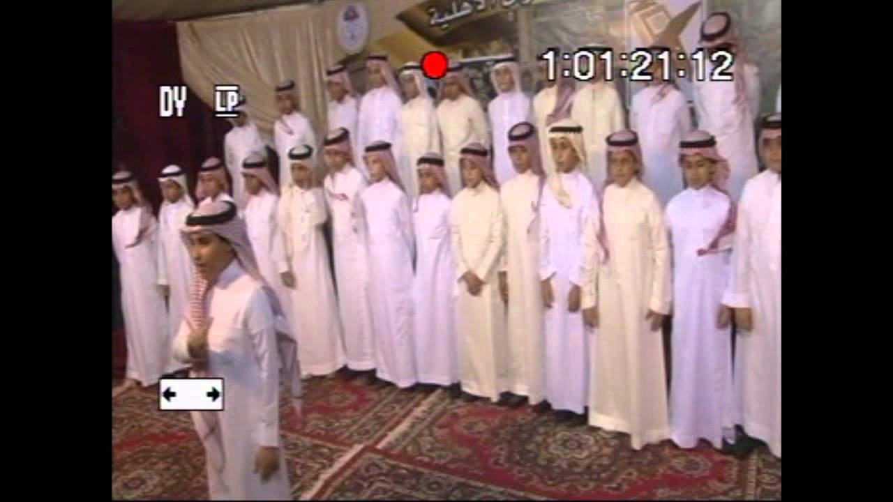 نشيد أسامة عبد المجيد (حفل مدرسة جيل القران)