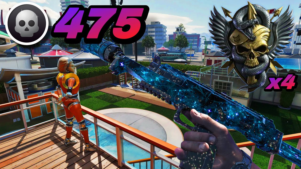 BLACK OPS 7 - 475 убийств + 4 ядерных удара с Kogot 7 на карте Nuketown