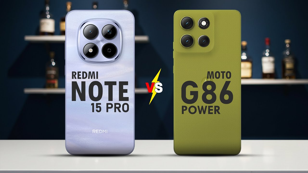 REDMI NOTE 15 PRO VS MOTO G86 POWER - Which One is The Best For You?