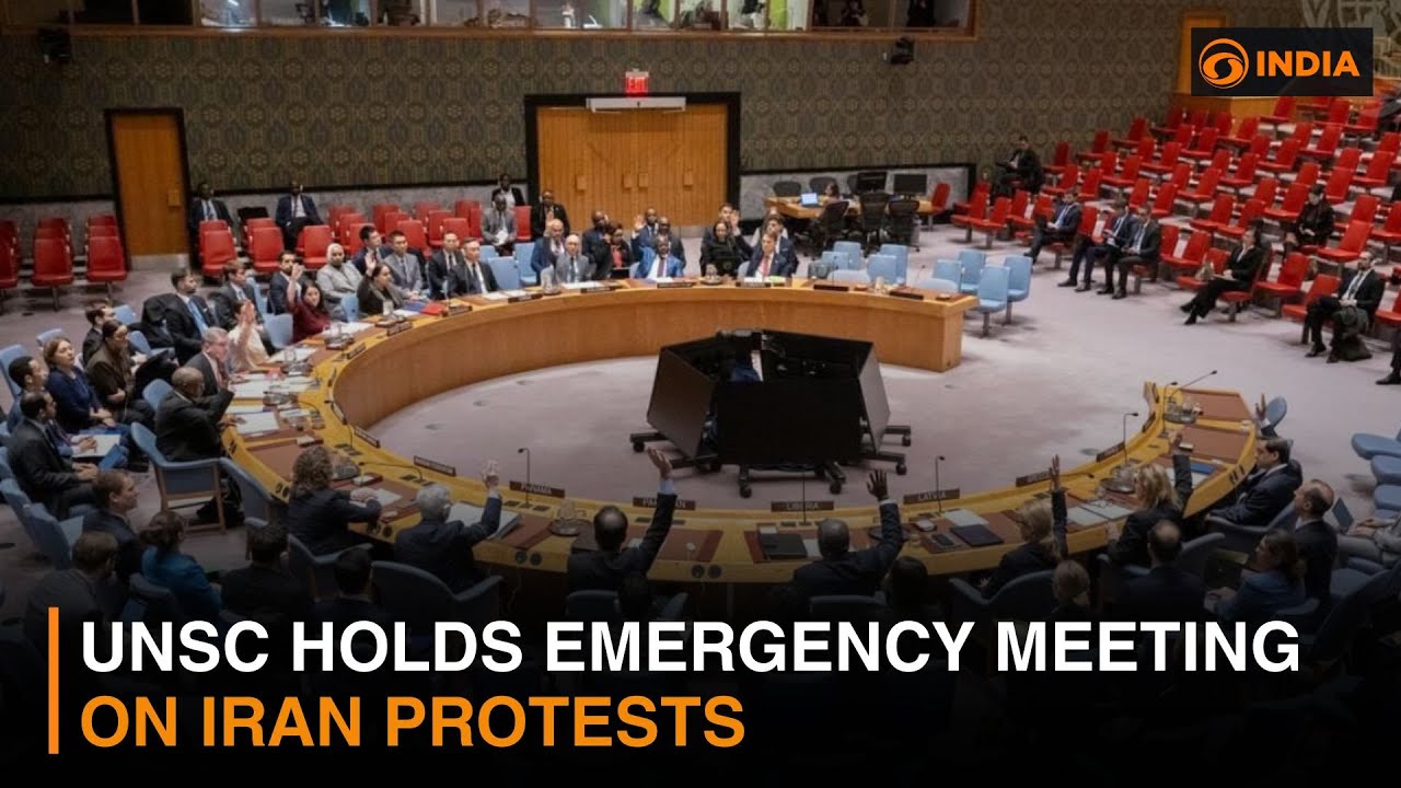 UN Security Council holds emergency meeting on Iran protests | DD India