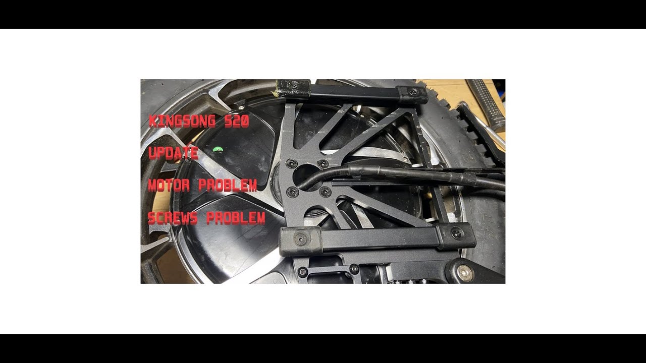 KINGSONG S20 disassemble. erides EUC upgrade half ebike.