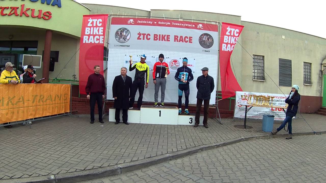 Kolarstwo Masters PL - ŻTC Gr&oacute;jec 24.04.2016 r. DEKORACJA M50