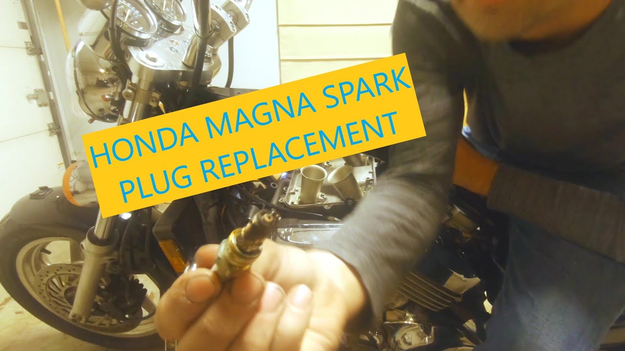 Honda Magna Spark Plug Replacement