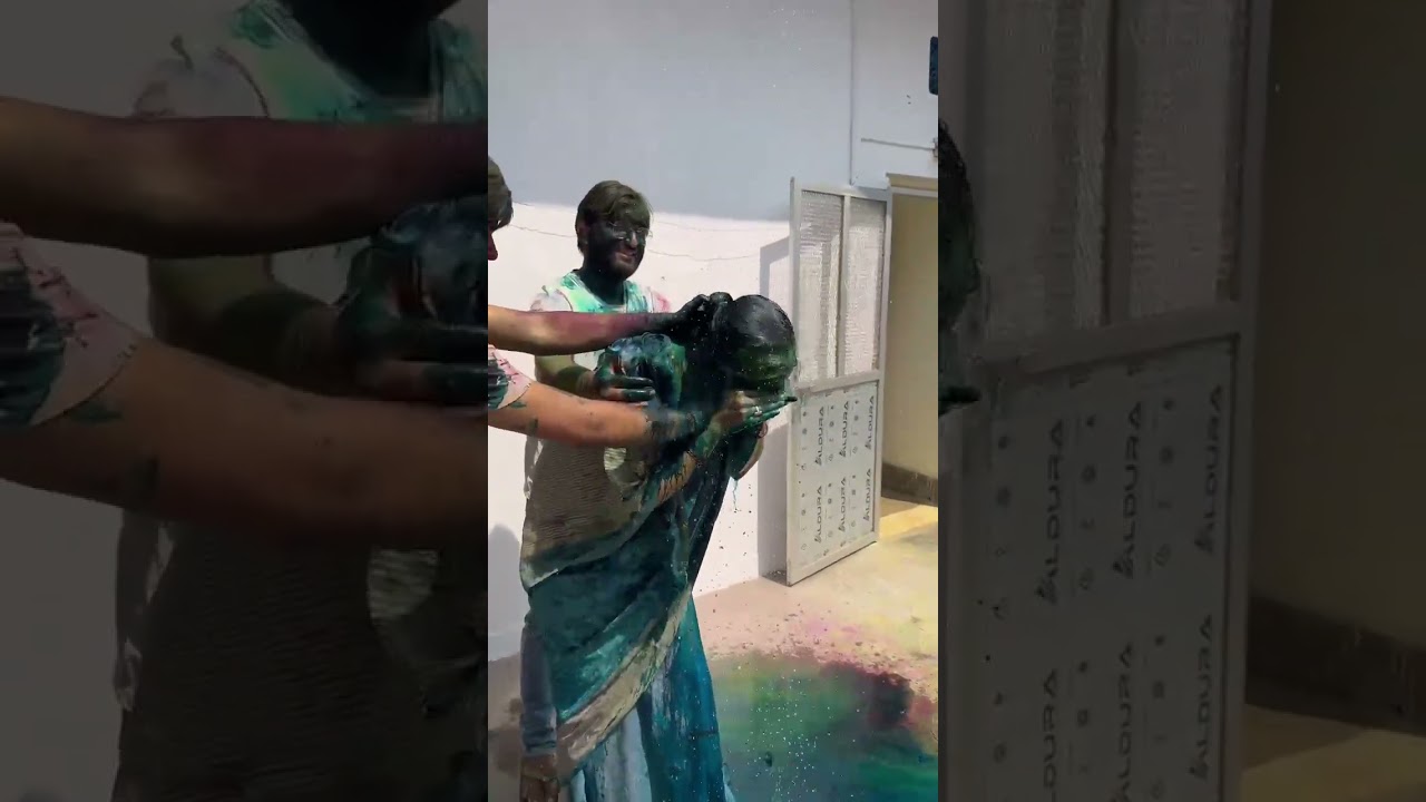 Devar k sath holi #holi #family #funny #comedy #festival #love #trending #shortvideo #shorts