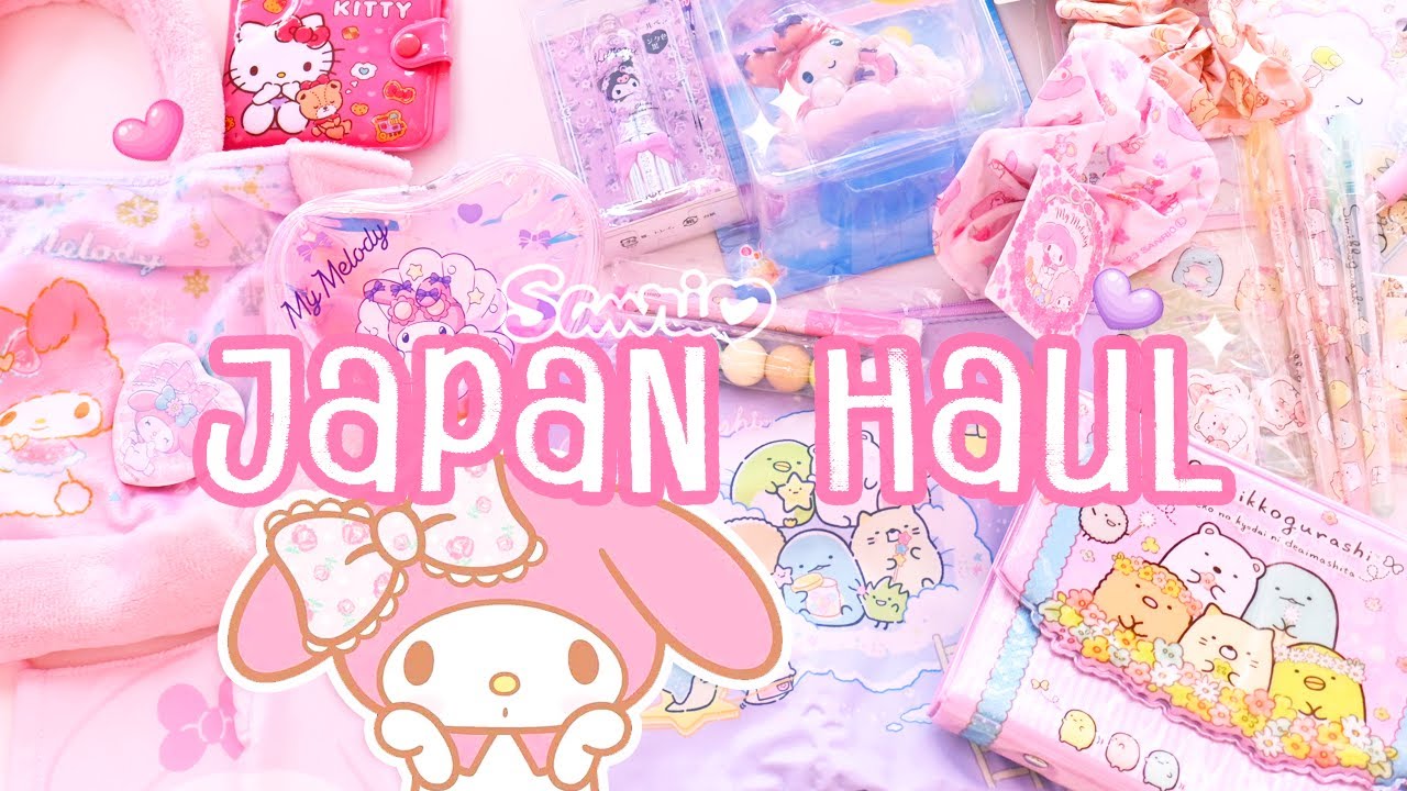 Sanrio Shopping Haul 🌸 The CUTEST Japanese Merchandise!