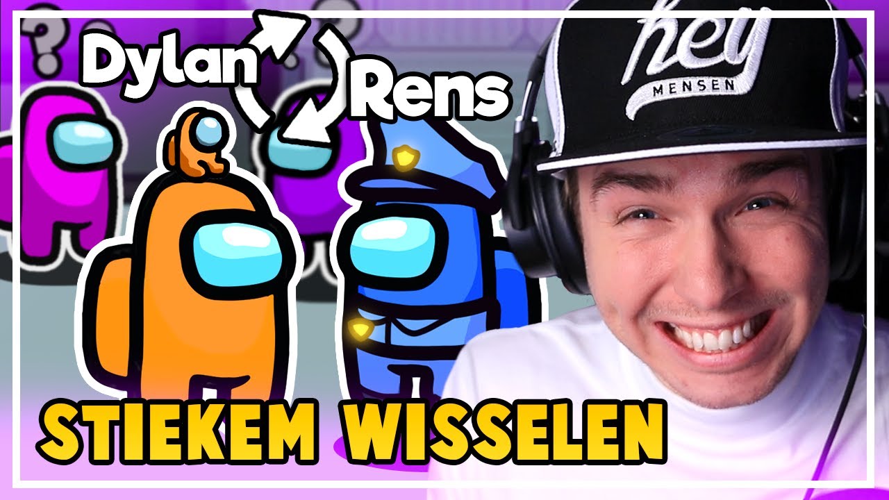 WISSELEN VAN NAAM! - Among us met Team