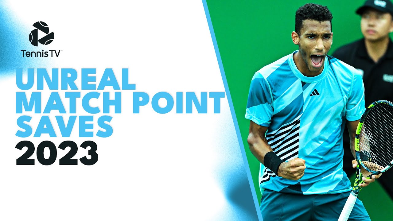 UNREAL ATP Match Point Saves In 2023! 😱