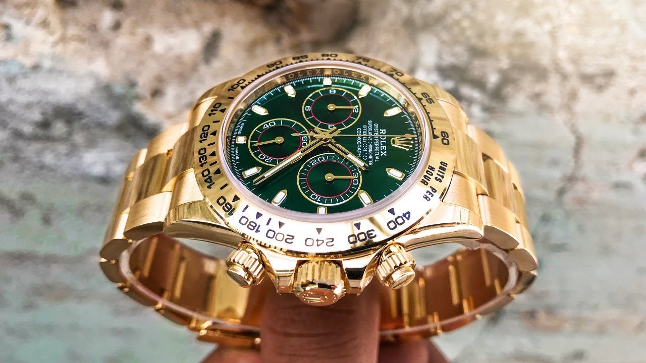 Rolex Daytona Review – Ref 116508 Yellow Gold with Emerald Green Dial
