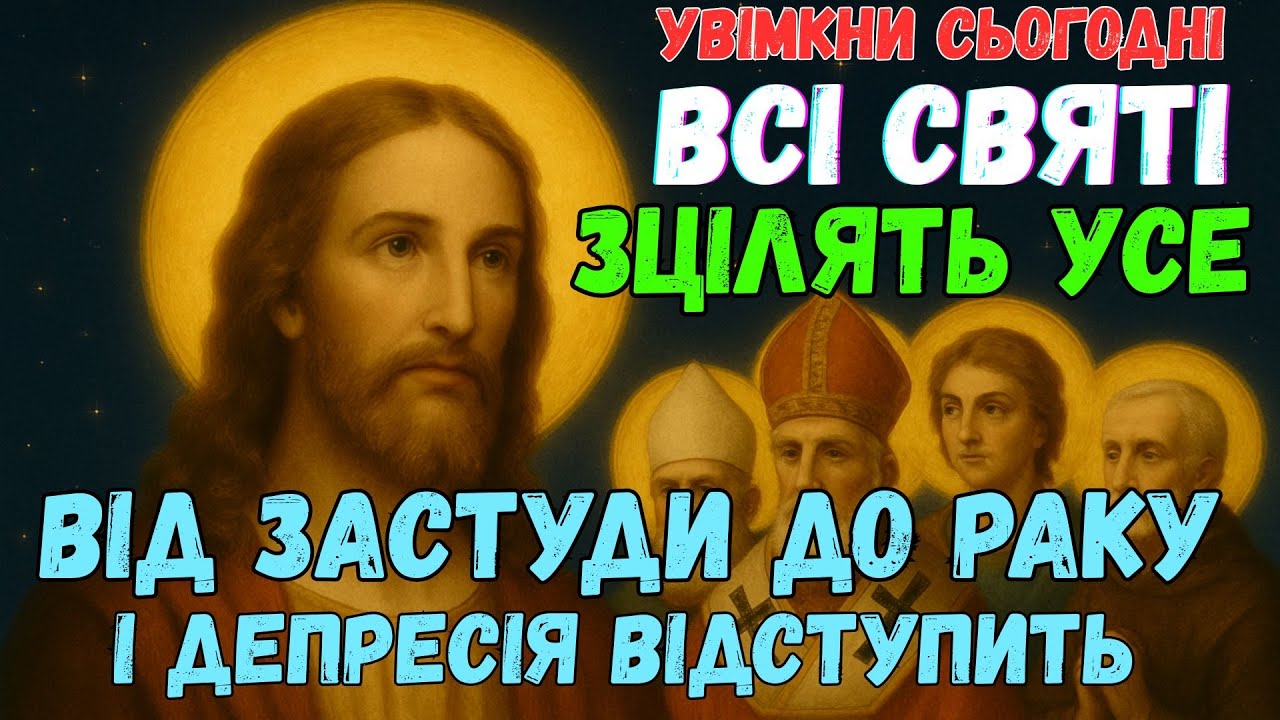 Молитва, що знімає біль, страх і повертає сили