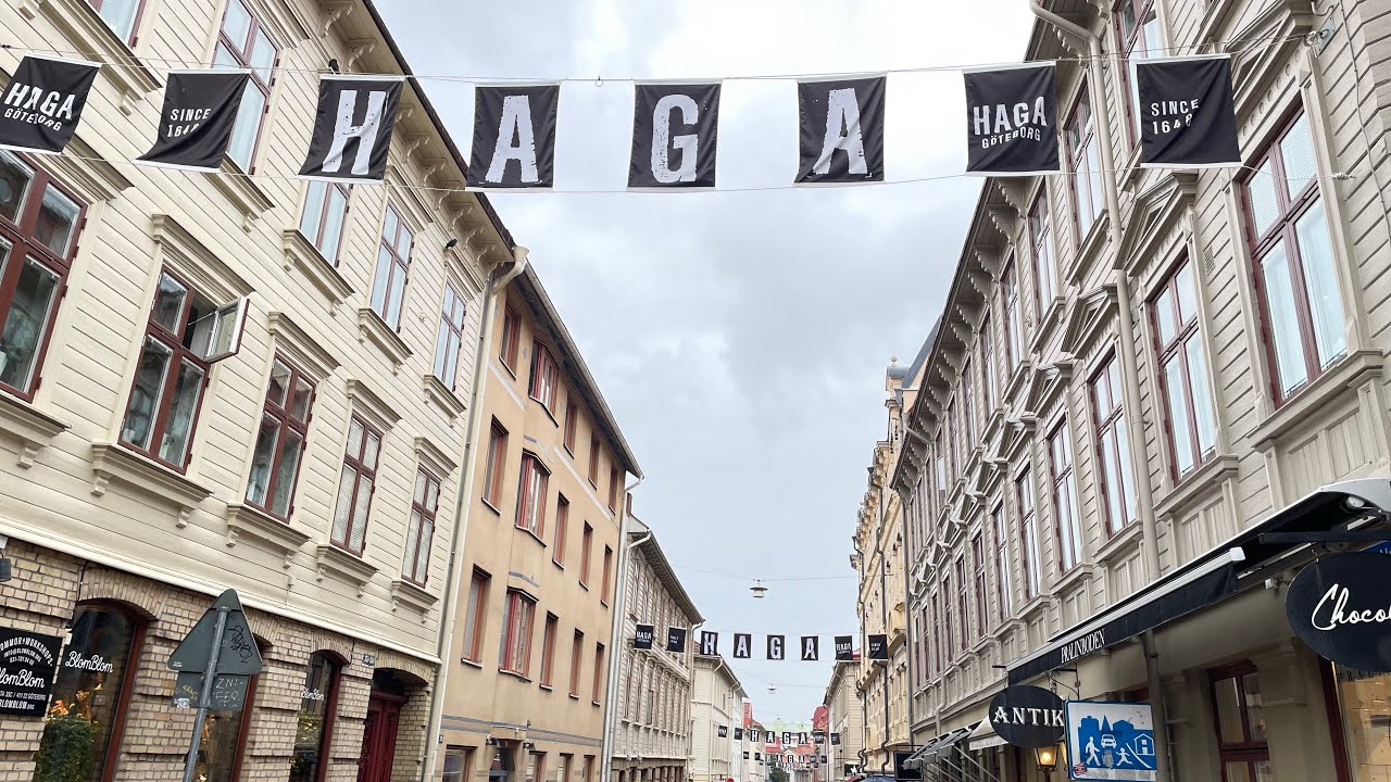 Присоединяйтесь к vloggse и совершите расслабляющую прогулку по HAGA #vloggse #haga#gothenburg