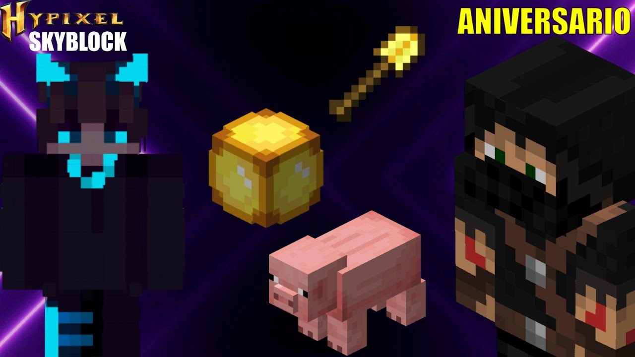 EVENTO DE 5to ANIVERSARIO EN HYPIXEL SKYBLOCK