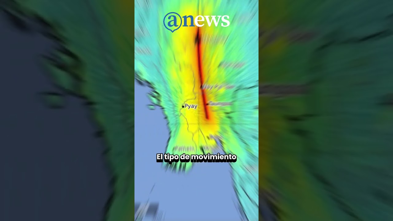 Sismo de 7.7 en Myanmar agriet&oacute; y desplaz&oacute; el suelo varios metros #myanmar #sismo