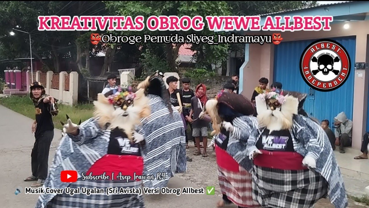 🔴 WEWE ALLBEST WONG SLIYEG INDRAMAYU BERAKSI‼️COVER LAGU UGAL UGALAN VERSI KREATIVITAS OBROG ALLBEST